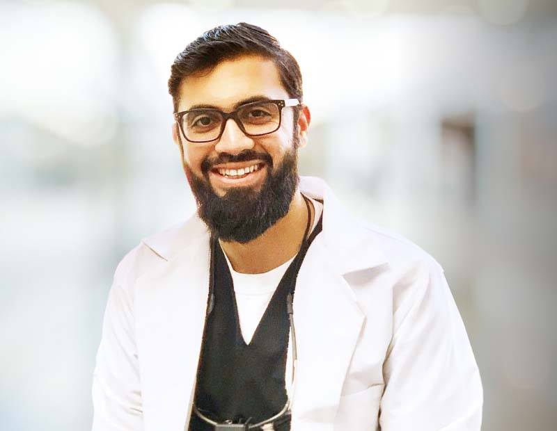 Dr. Osama M. Siddiqui smiling